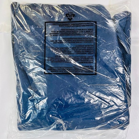 Georgia Tech Yellowjacket Adult Hoodie Sweatshirt Size Large Navy - Picture 4 of 4